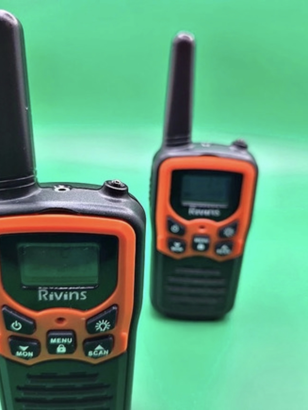 ULTIMATE 5-PACK RIVINS RV-7 2-WAY RADIOS / WALKIE TALKIES - Picture 5 of 9